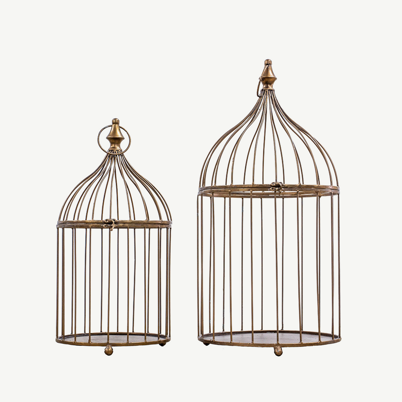 Birdcage - Bronze (Set of 2)