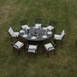 Blenheim oval patio set