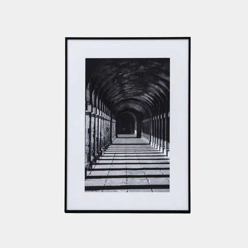 Architectural Photograph Framed Art - Black