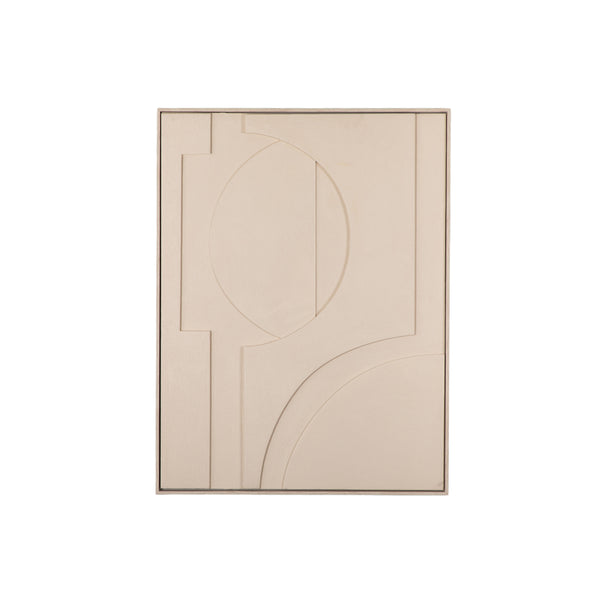 Abstract Relief Wall Art