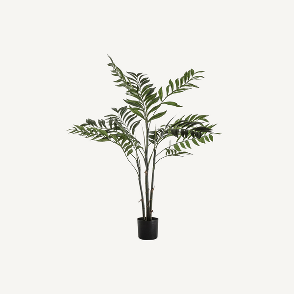 Faux Areca Palm Tree - Green