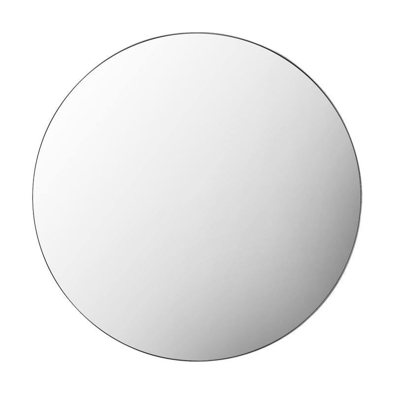 Bowie Round Mirror - Silver
