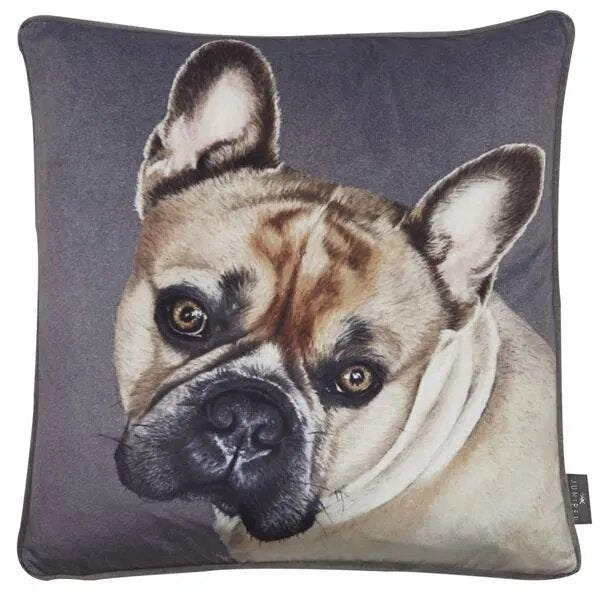 Carrie Painted Dog Cushion