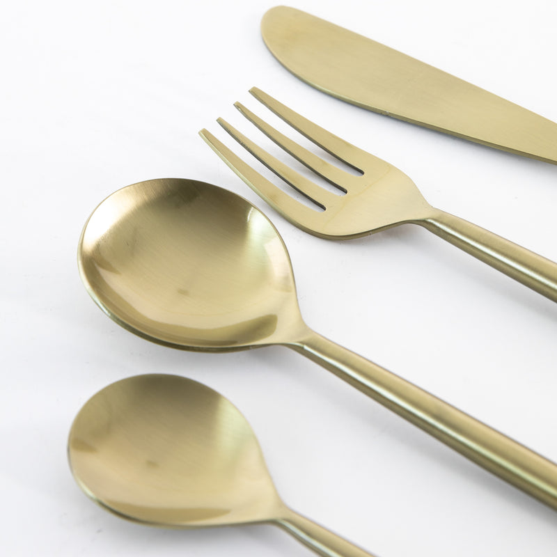 Cutlery Set Gold