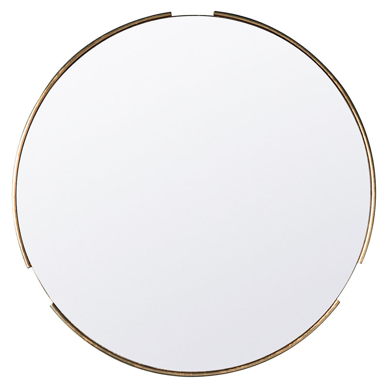 Fitzroy Round Mirror - Gold