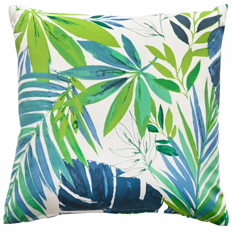 Outdoor Cushion Green/Blueleaves
