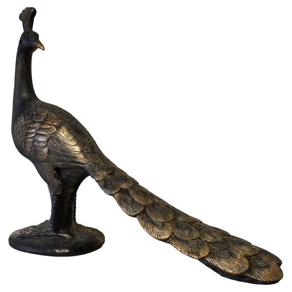 Oliver Peacock Figure - Black