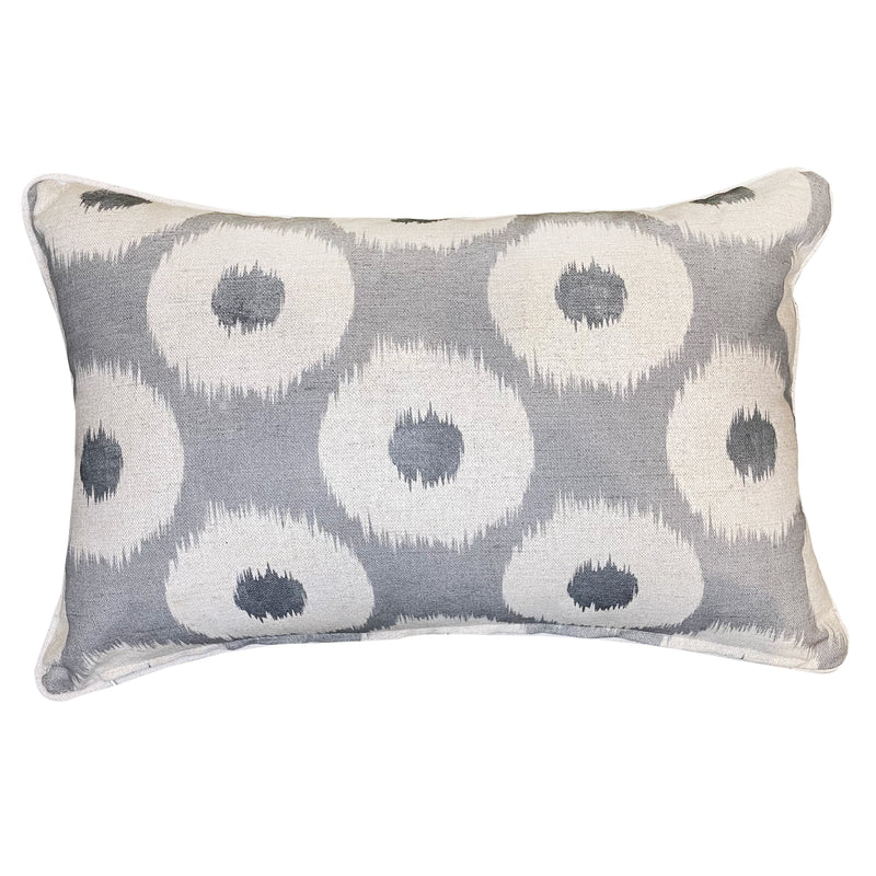 Bright Floral With Ikat Reverse Cushion