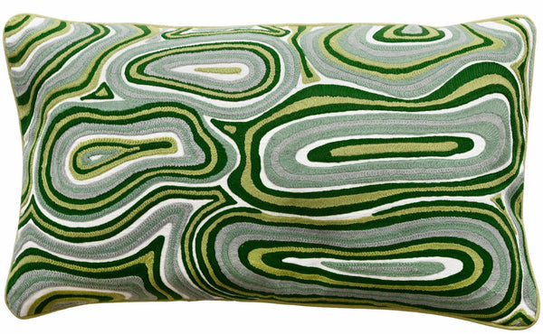 Green Maze Cushion
