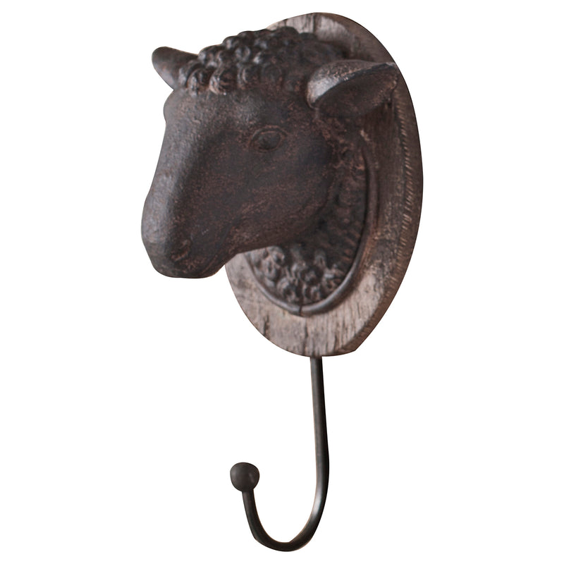 Sheep Head Hook - Bronze