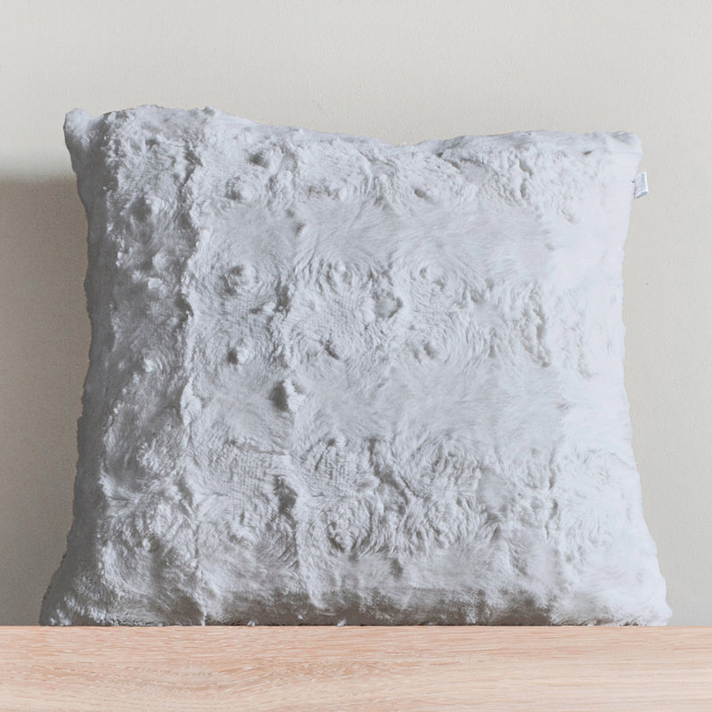 Stellan Fur Cushion - Grey