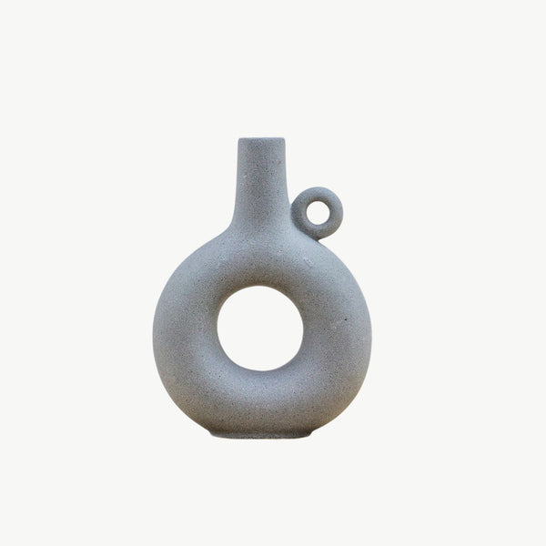 Terra Loop Vase - Grey