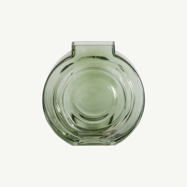 Hermes Round Vase - Green