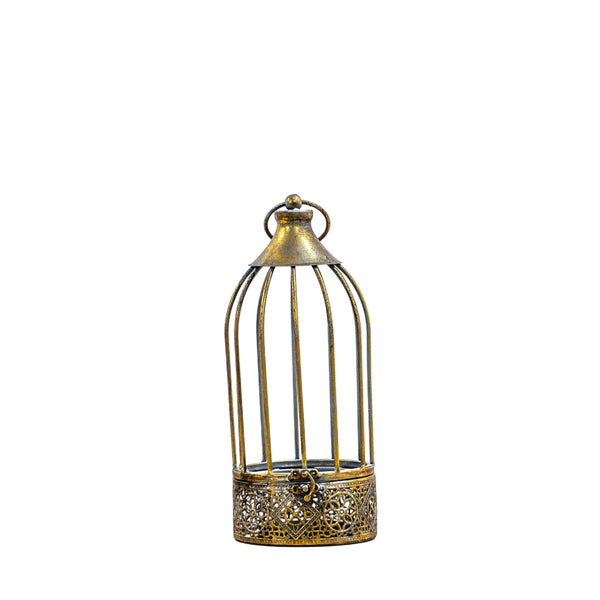 Bessie Lantern Verdigris - Bronze