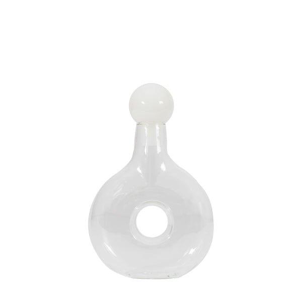 Ringo Bottle with Stopper - White