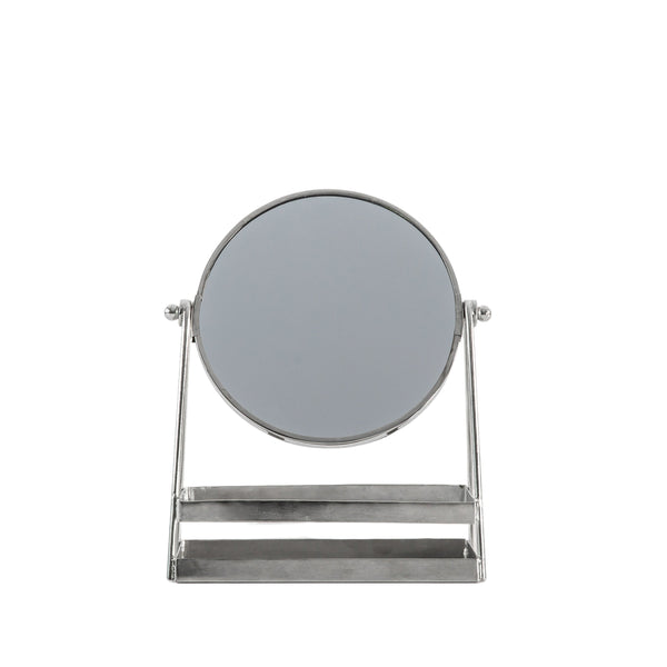 Carly Vanity Mirror w/Tray - Silver