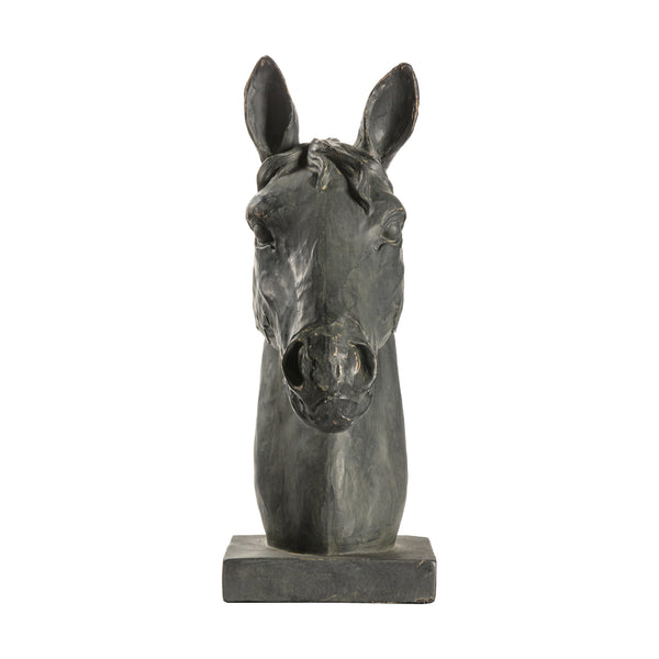 Spartacus Horse Statue - Black