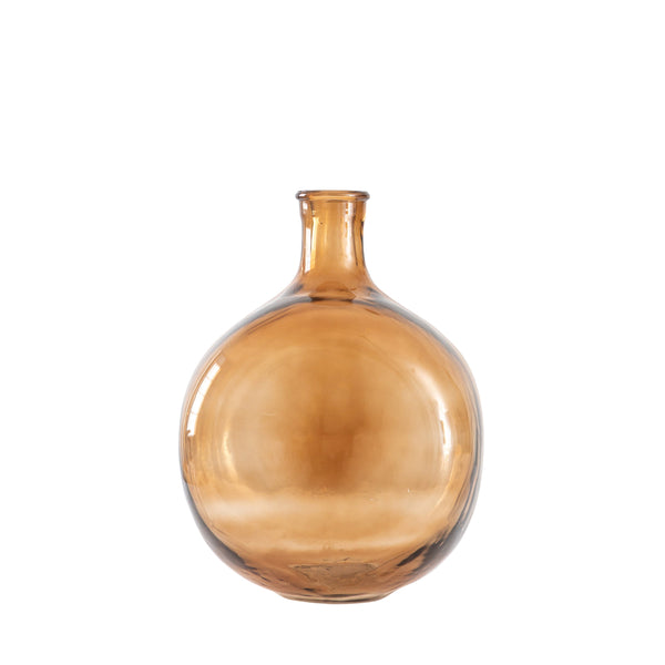 Burwell Bottle Vase - Brown