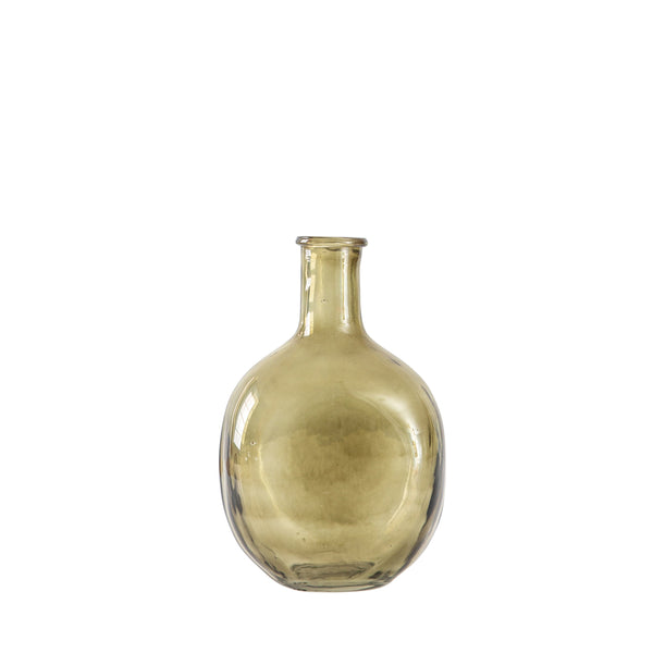Burwell Bottle Vase - Green