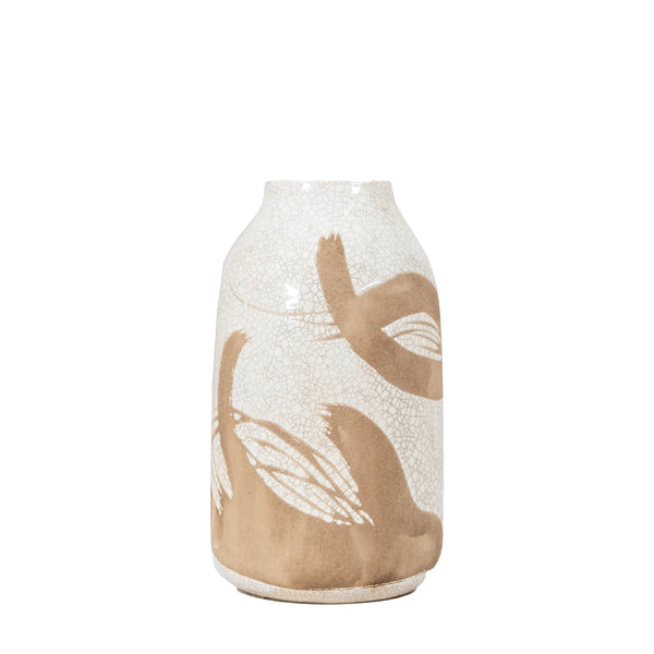 Goya Vase Reactive - Brown / White
