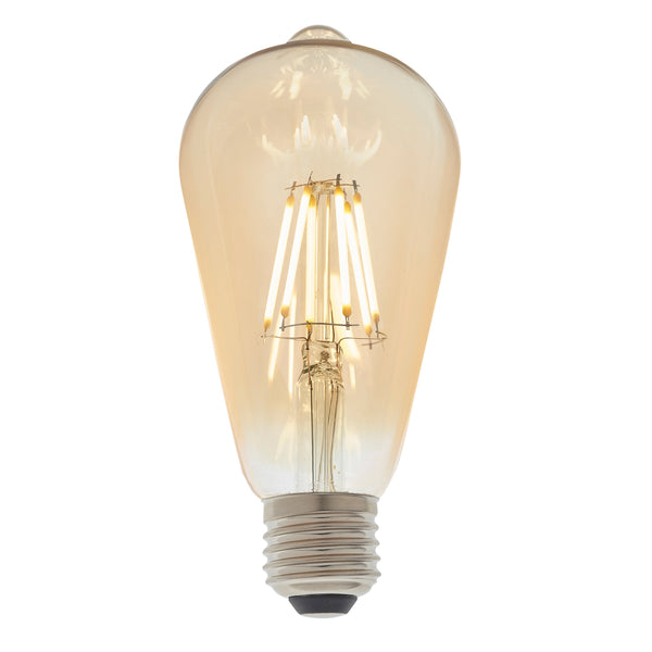 E27 LED Filament Pear D - Amber