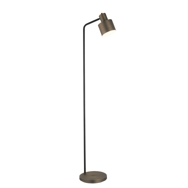 Mayfield Floor Lamp - Antique Bronze / Black