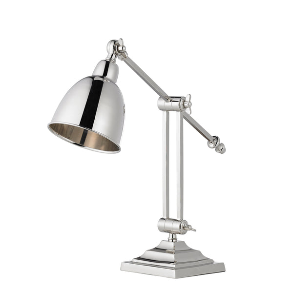 Raskin Table Lamp - Polished Nickel