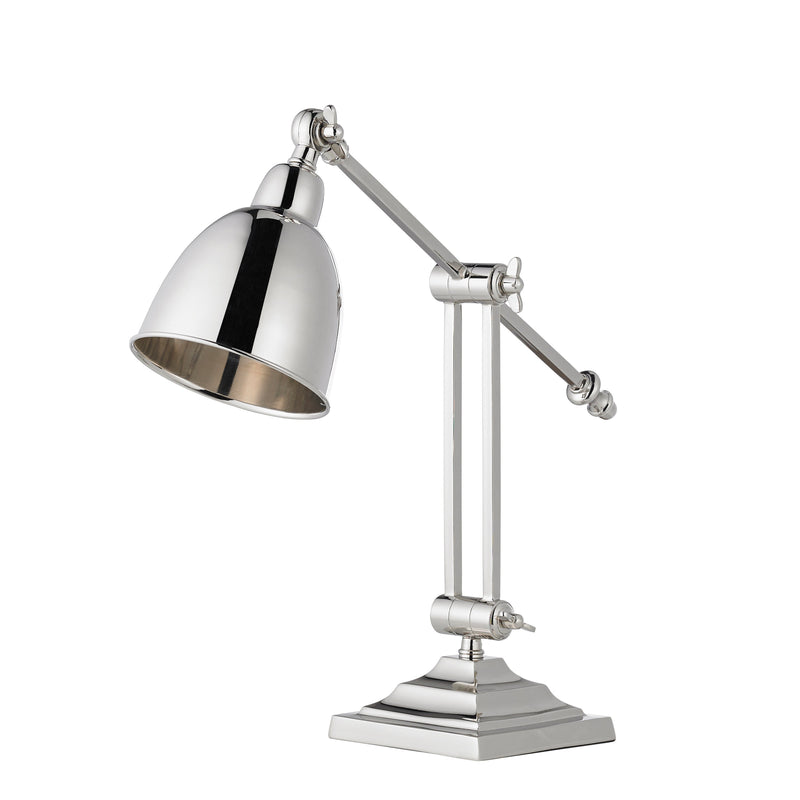 Raskin Table Lamp - Polished Nickel