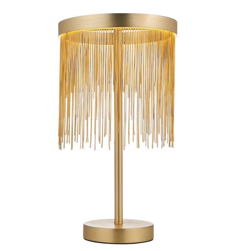 Zelma 1 Table Lamp - Brass