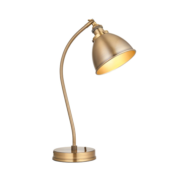 Franklin Table Lamp - Antique Brass