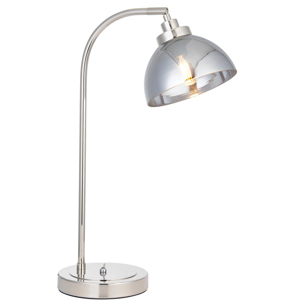 Caspa Table Lamp - Nickel