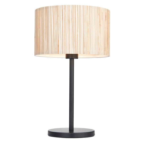 Longshore Table Lamp - Black / Natural