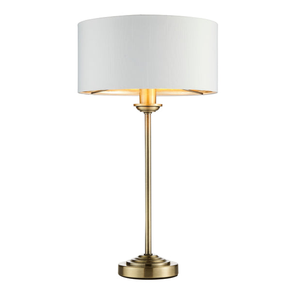 Highclere Table Lamp - Antique Brass