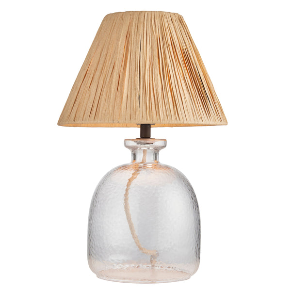 Lyra Table Lamp - Clear / Natural