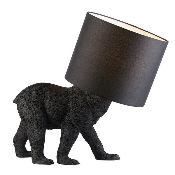Barack Bear 1 Table Lamp - Black