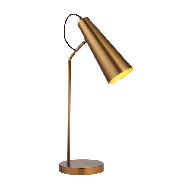 Karna 1 Table Lamp - Antique Brass