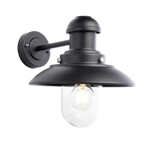 Hereford Outdoor 1 Wall Light - Black