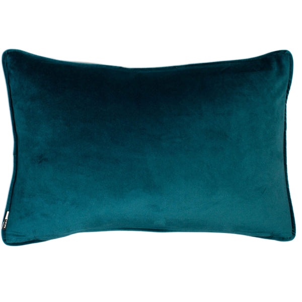 Luxe Rectangle Teal Cushion