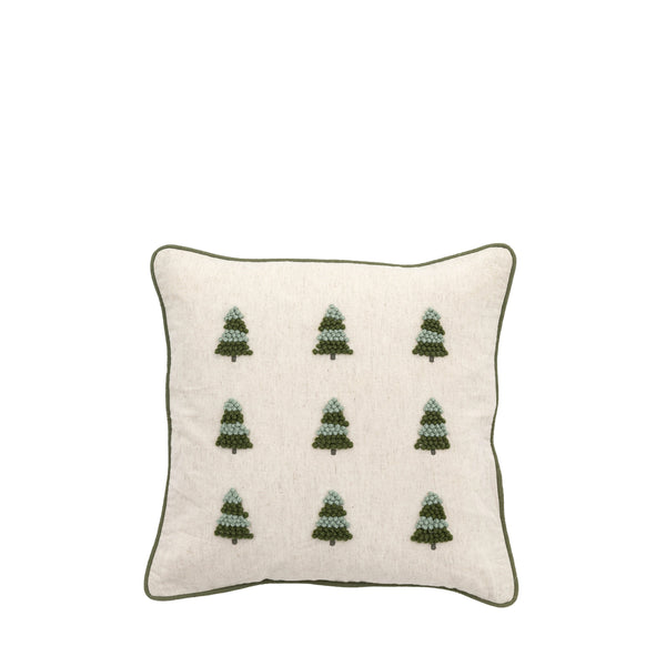 Knot Tree Cushion Cover - Natural