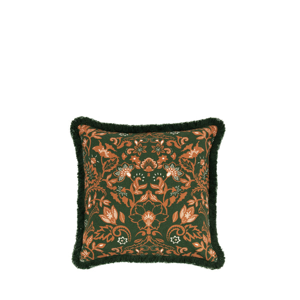 Botanist Cushion Cover - Olive / Tan