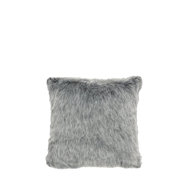 Alaskan Fur Cushion Cover Premium - Grey