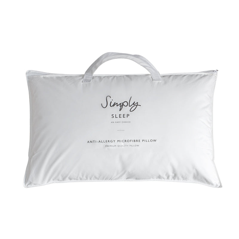 SS Anti Allergy Microfibre Pillow - White