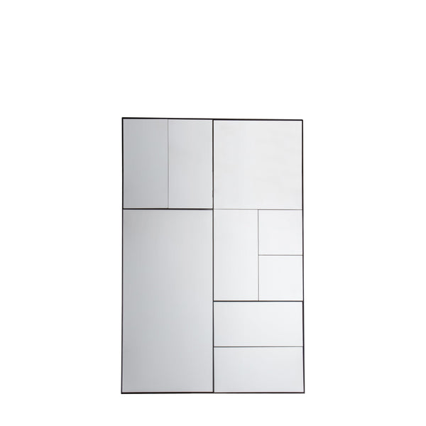 Broadheath Mirror - Black / Silver