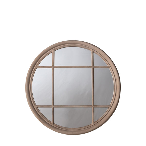 Eccleston Round Mirror - Clay