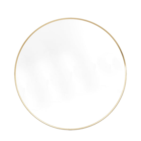 Holworth Round Mirror - Gold