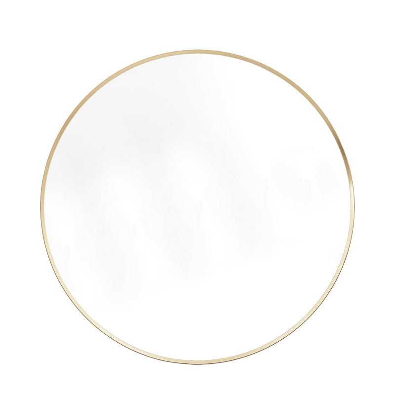 Holworth Round Mirror - Gold