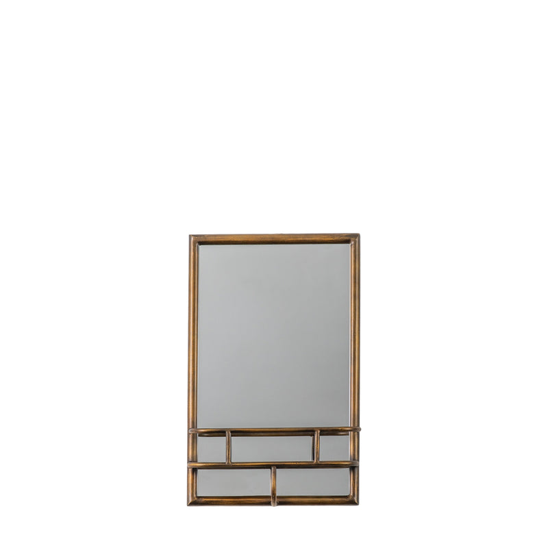 Milton Mirror Rectangle - Bronze