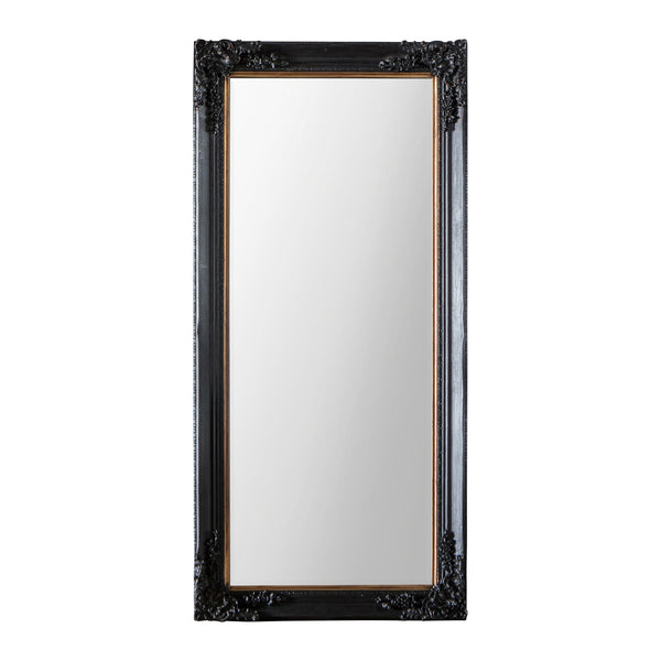 Harrelson Leaner Mirror - Antique Black